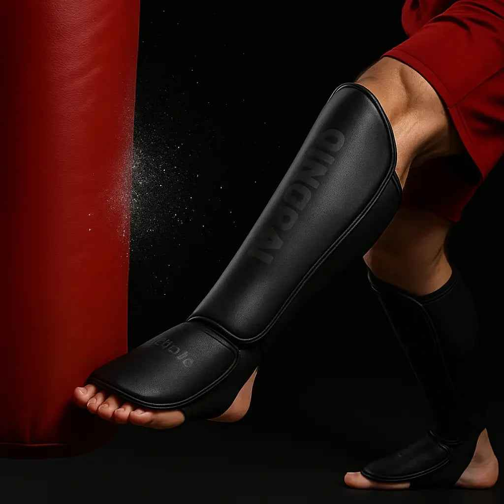 Protège tibias boxe homme | Sécurité et maintien renforcé