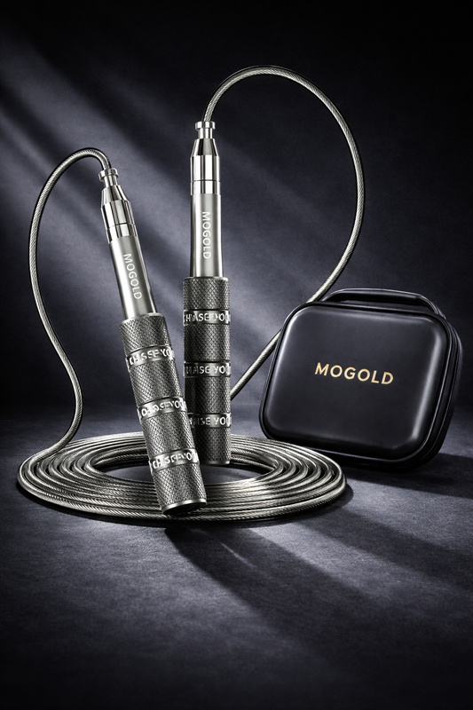 Corde à sauter professionnelle de boxe – Vitesse réglable et rotation fluide- Kickix