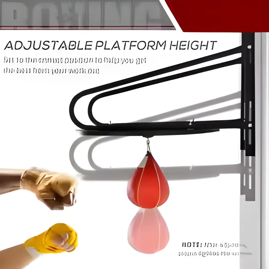 Ballon de Boxe Mural – Entraînement Réflexes, Vitesse et Coordination Professionnel - Kickix