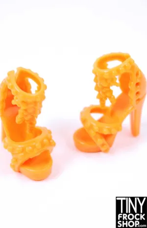 12" Fashion Doll Dripping Gem Heels