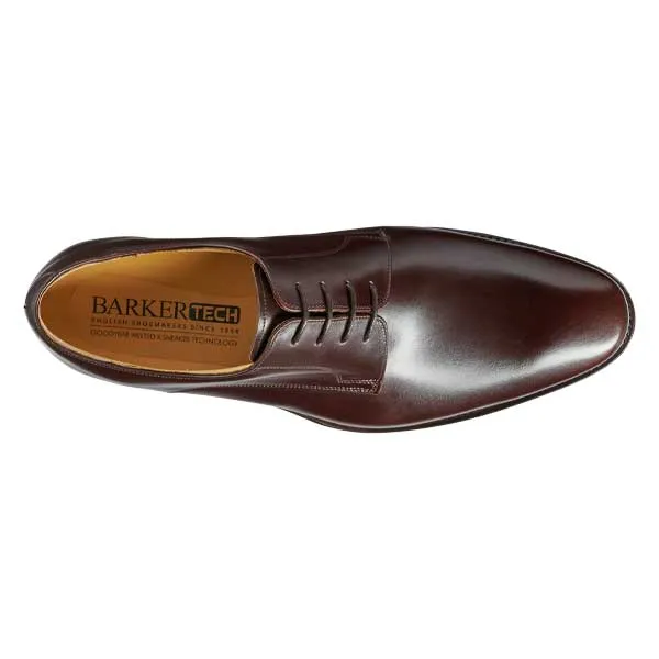 40% OFF BARKER Ellon Shoes - Mens Derby Shoes - Dark Walnut Calf - Size: UK 11