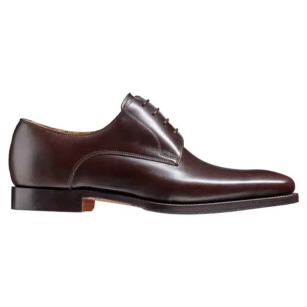 40% OFF BARKER Ellon Shoes - Mens Derby Shoes - Dark Walnut Calf - Size: UK 11