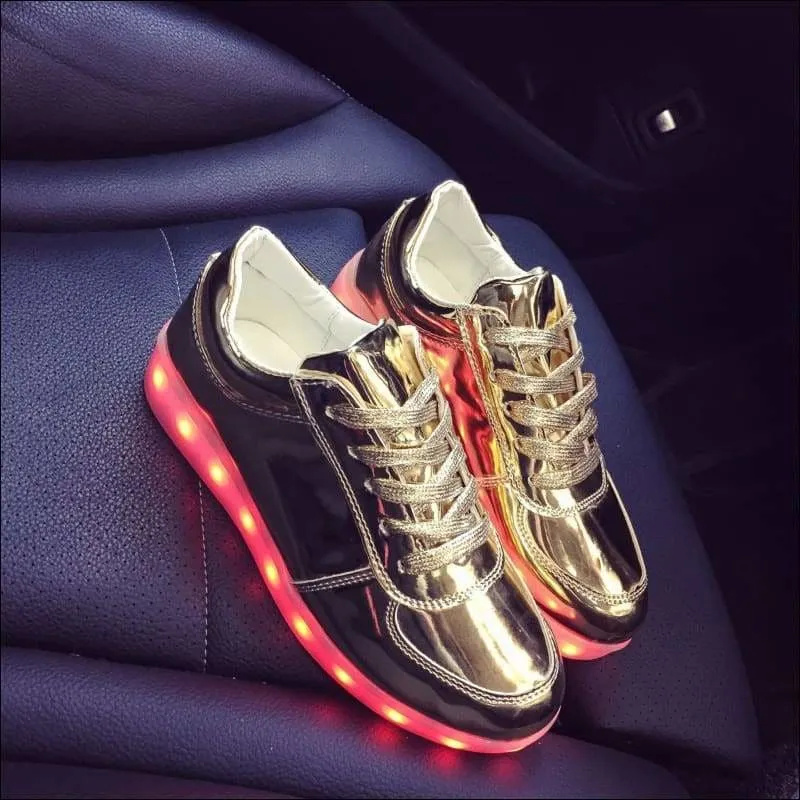 7 Colors Kid Luminous Sneakers Shoes