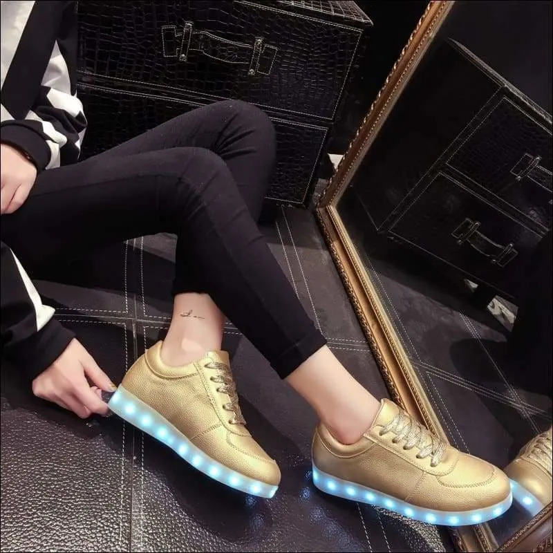 7 Colors Kid Luminous Sneakers Shoes