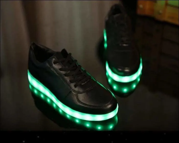 7 Colors Kid Luminous Sneakers Shoes