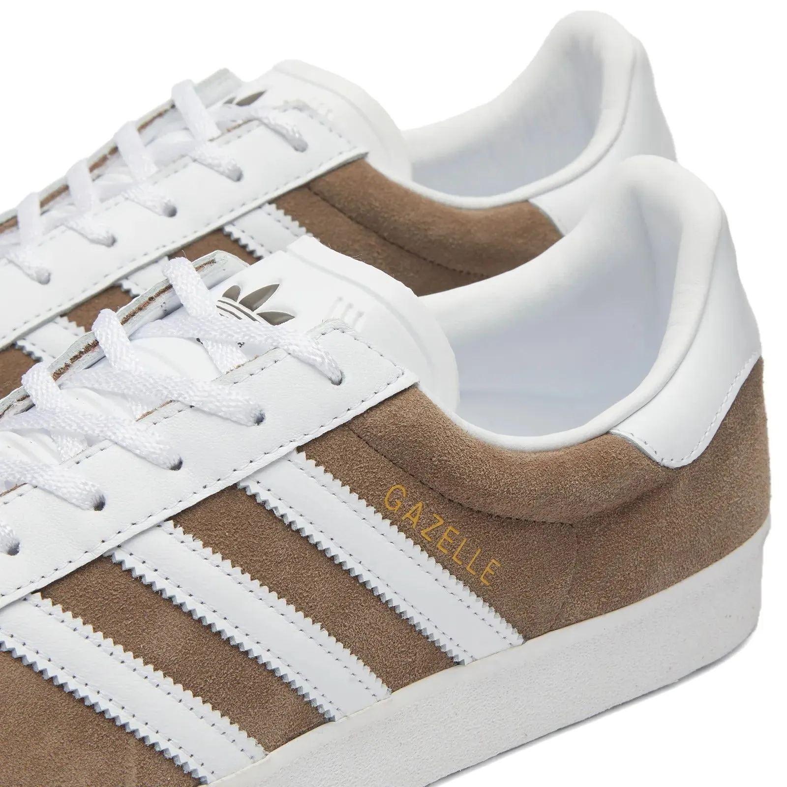 adidas Gazelle 85 sneakers, taupe/white