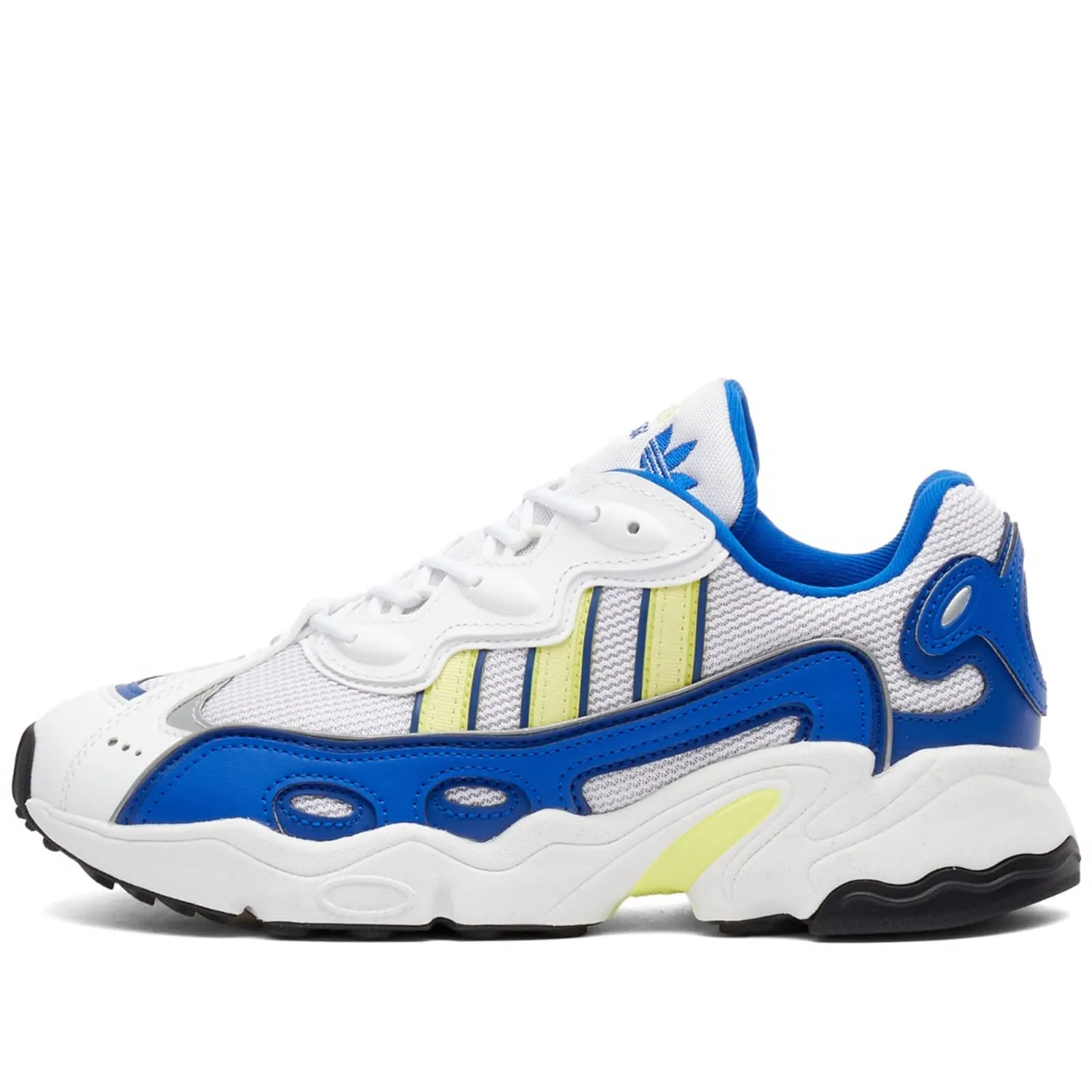 Adidas Ozweego Og Sneakers, White, Yellow & Blue