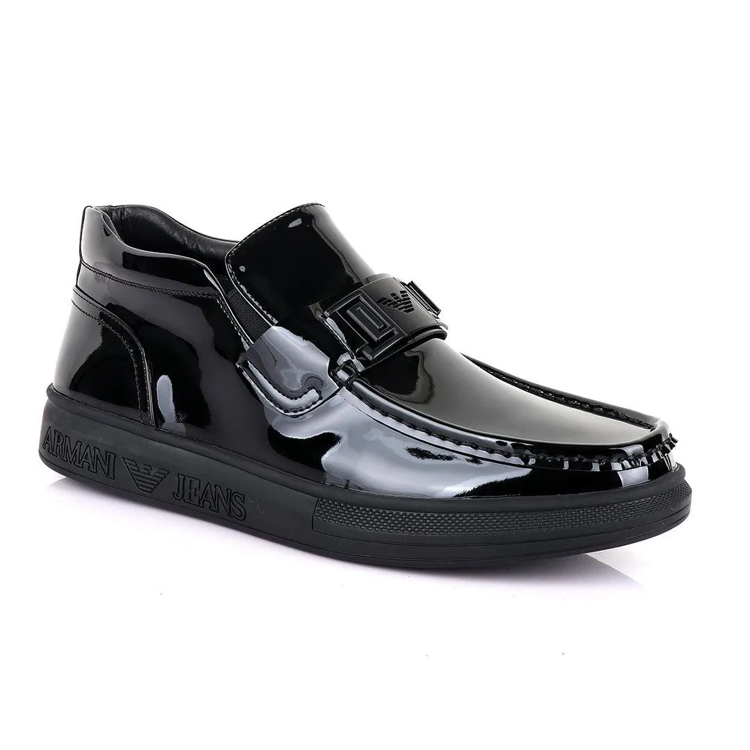 ARM Classic Wetlips Black Leather shoe