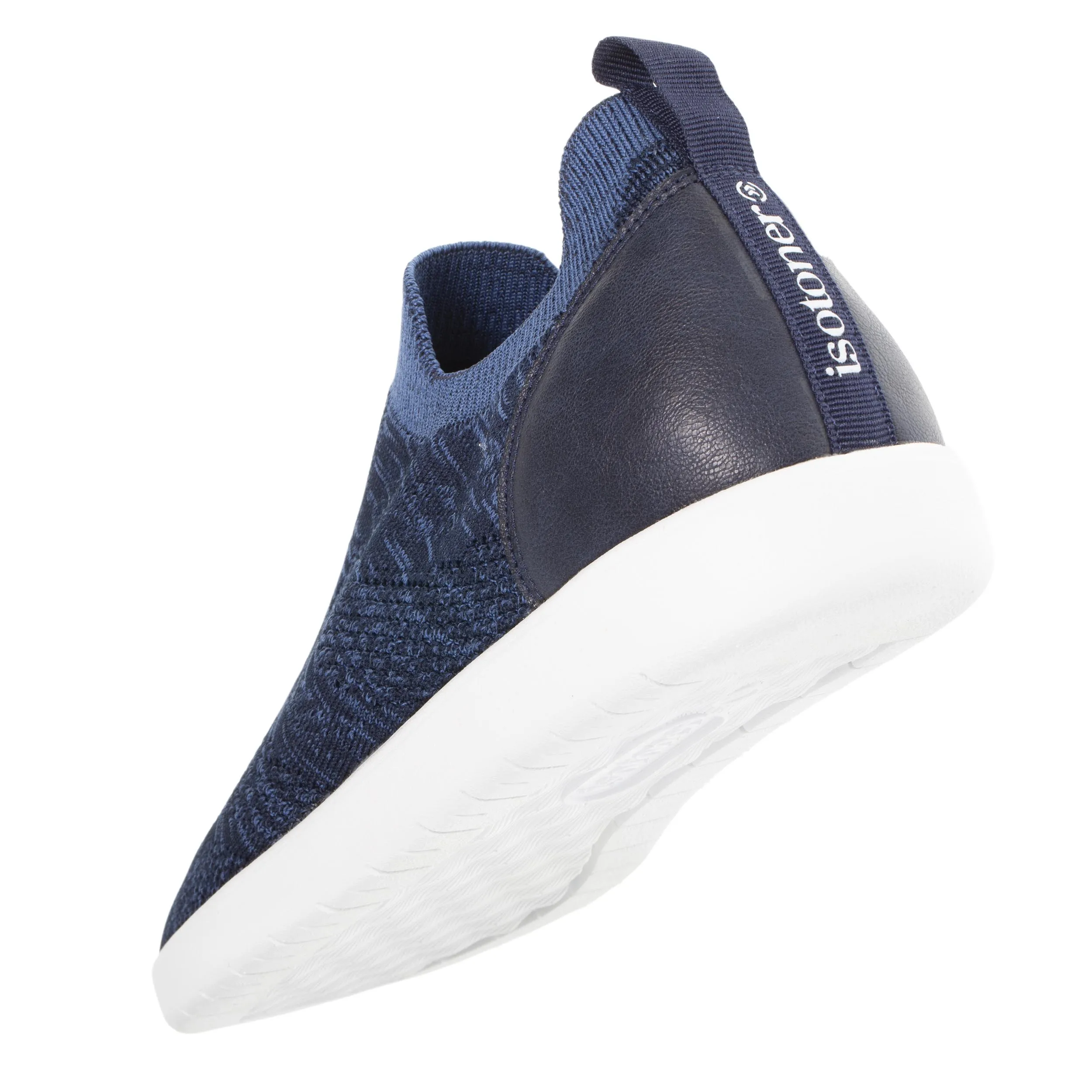 Baskets Confort Homme slip-on Marine Chiné