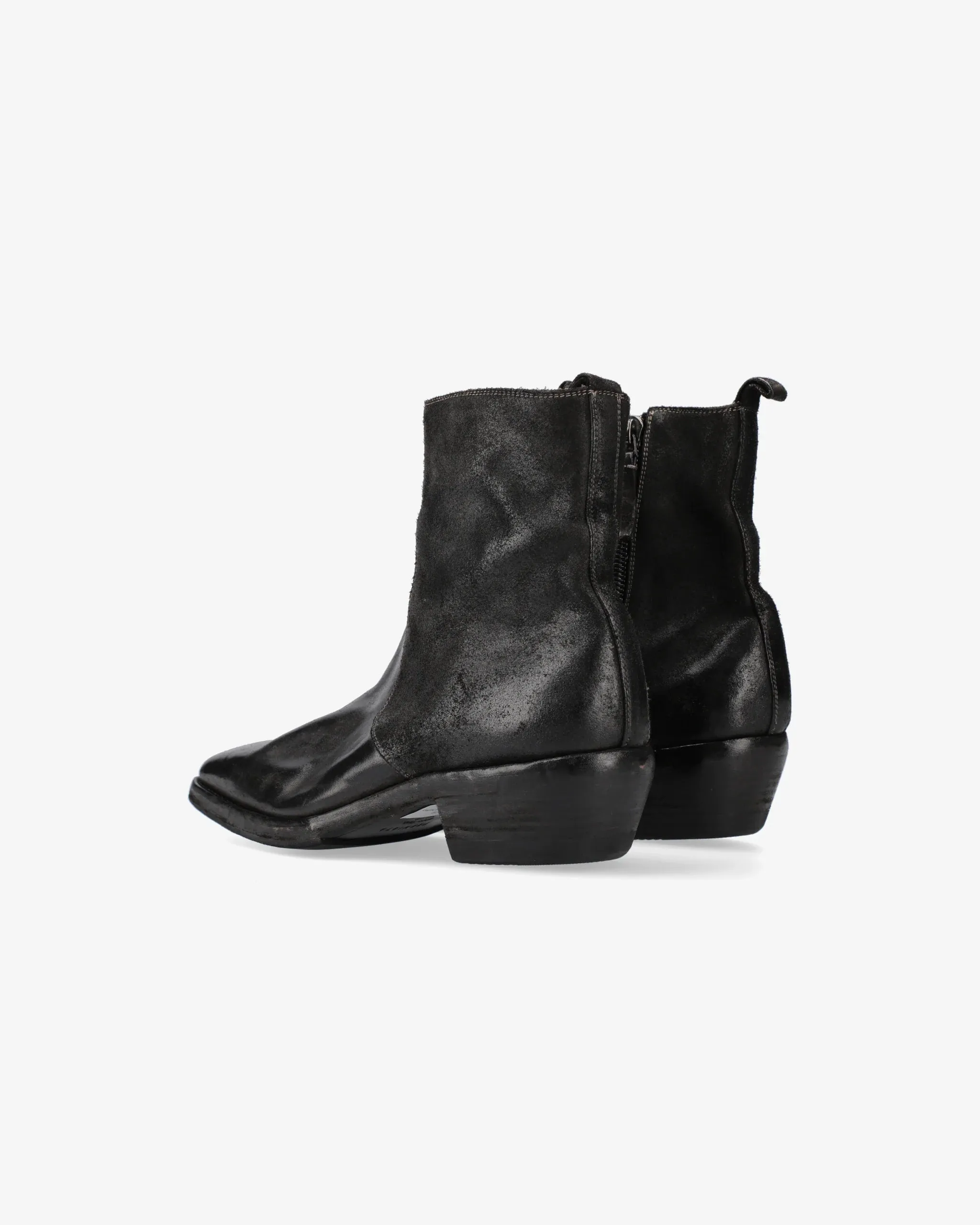 Beren Brass Black Ankle Boots 31170H