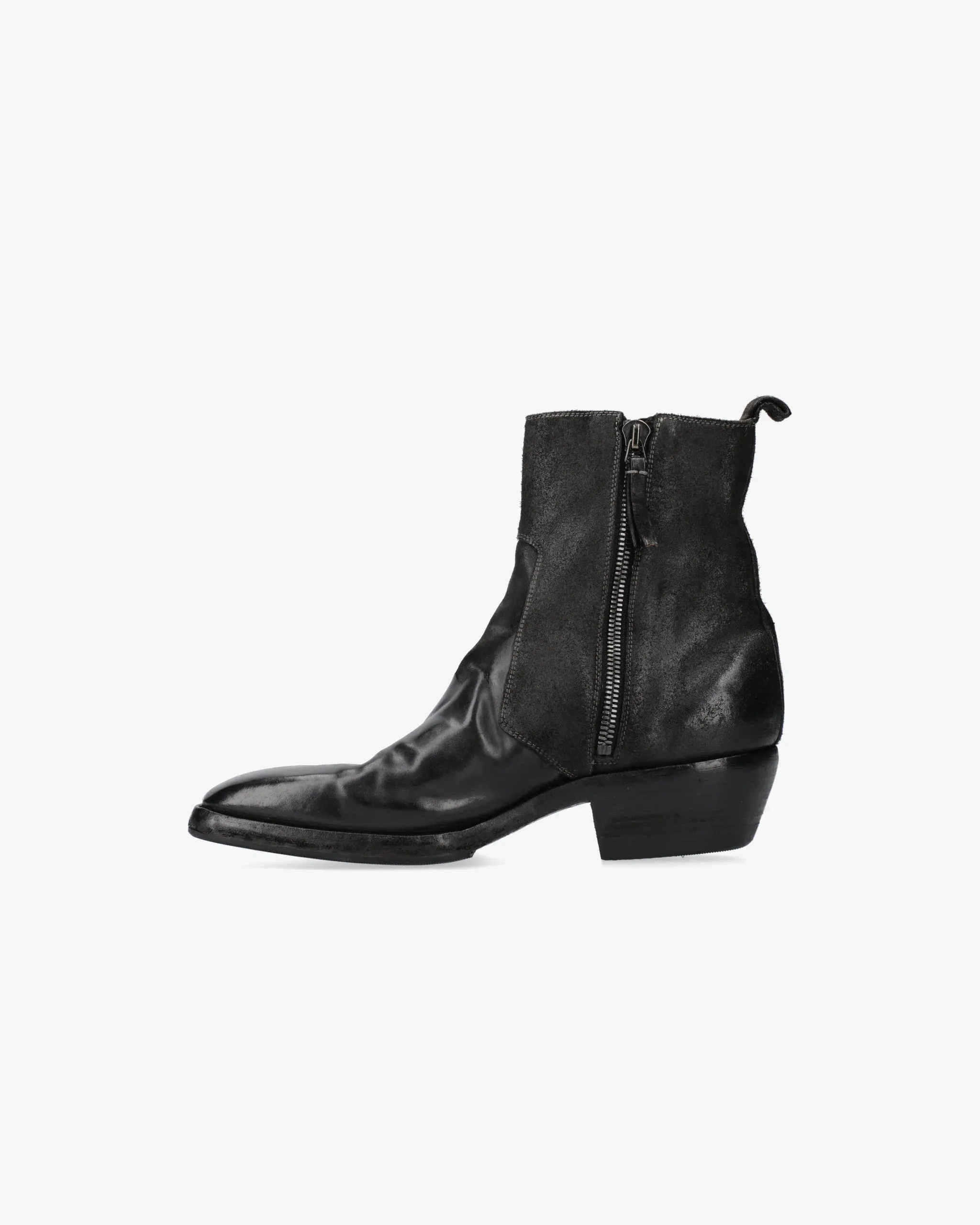 Beren Brass Black Ankle Boots 31170H