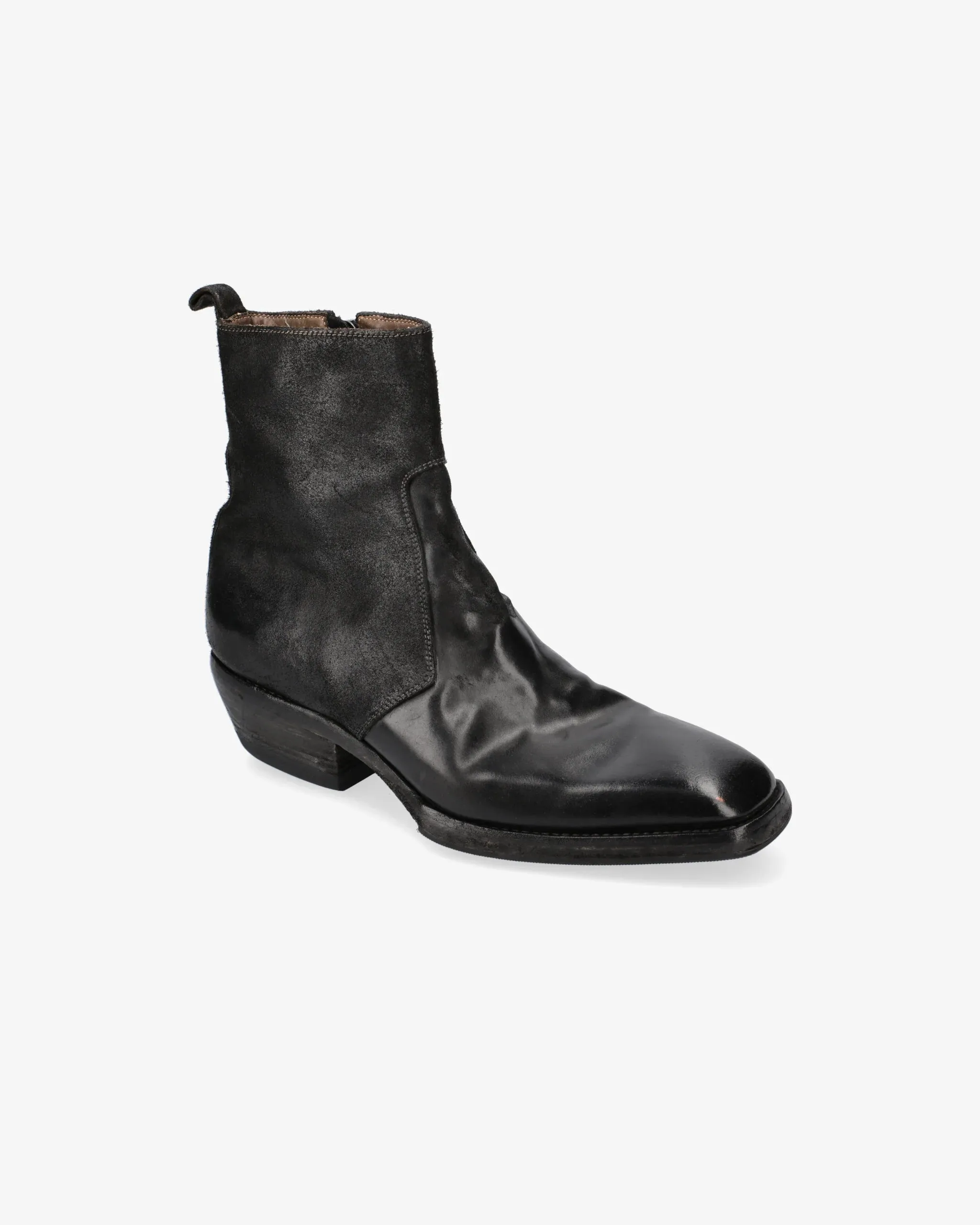 Beren Brass Black Ankle Boots 31170H