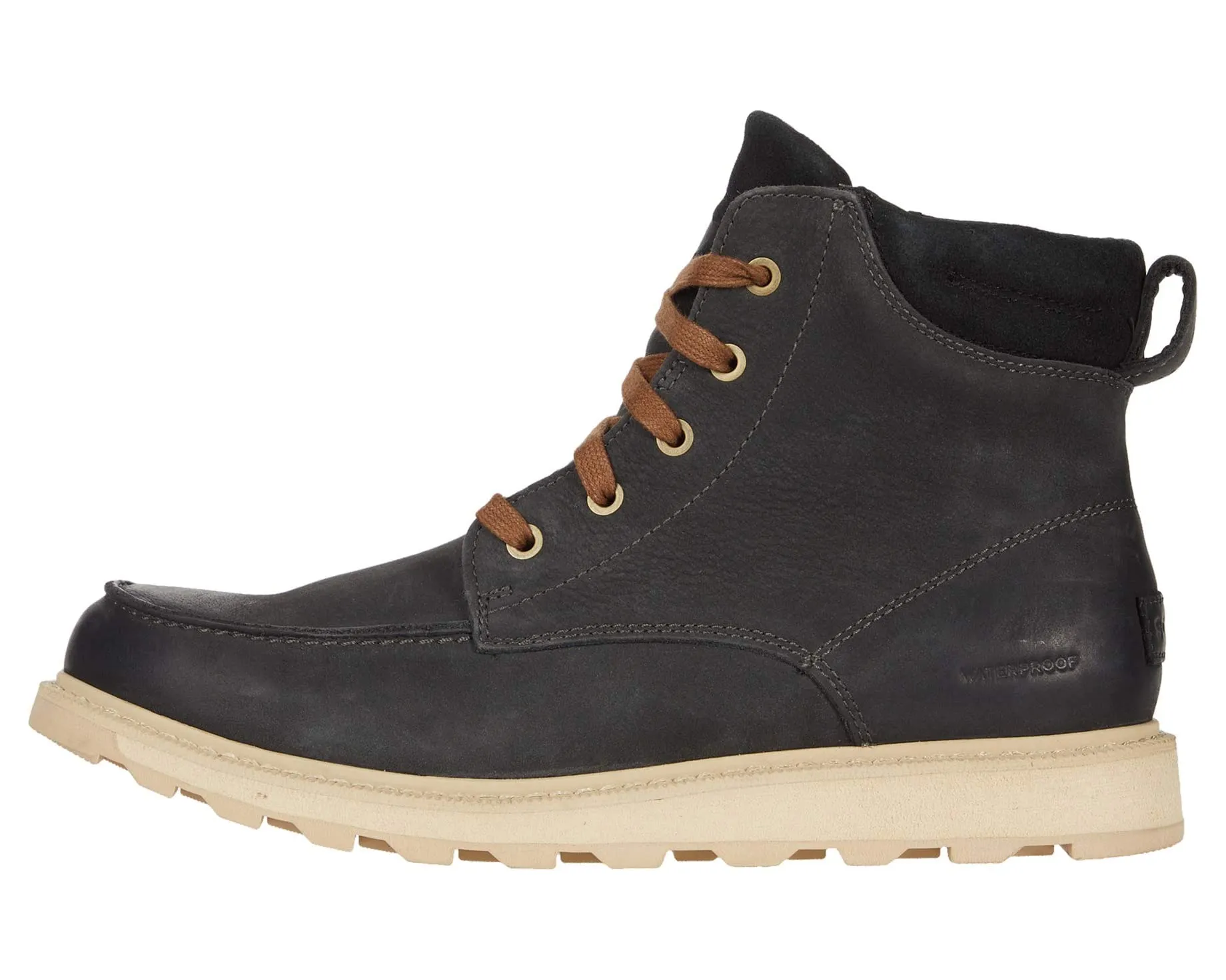 Boots Madson II Moc Toe Waterproof SOREL, charcoal