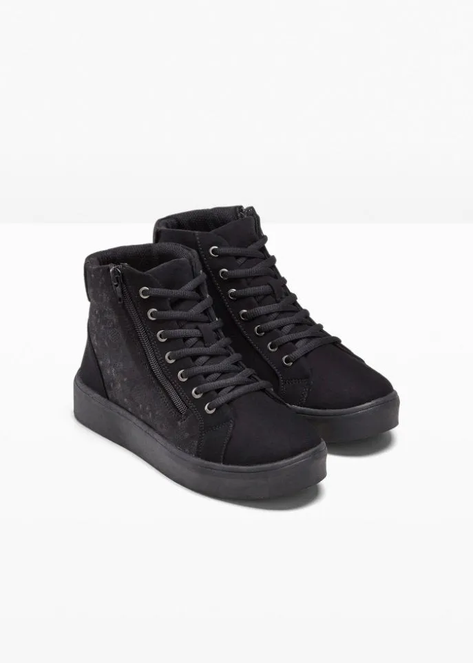 Bpc Selection platform high top sneakers, black