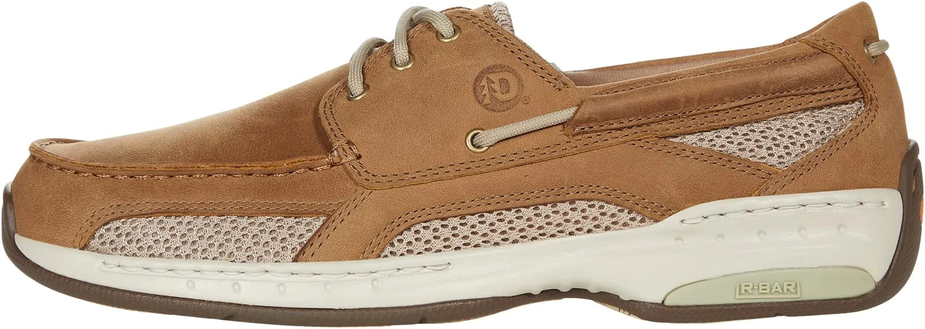 Captain Dunham boat shoes, light brown leather