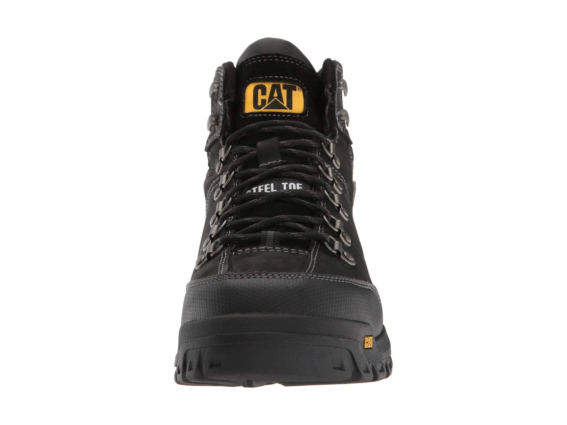 Caterpillar Threshold Waterproof Steel Toe Boots, black