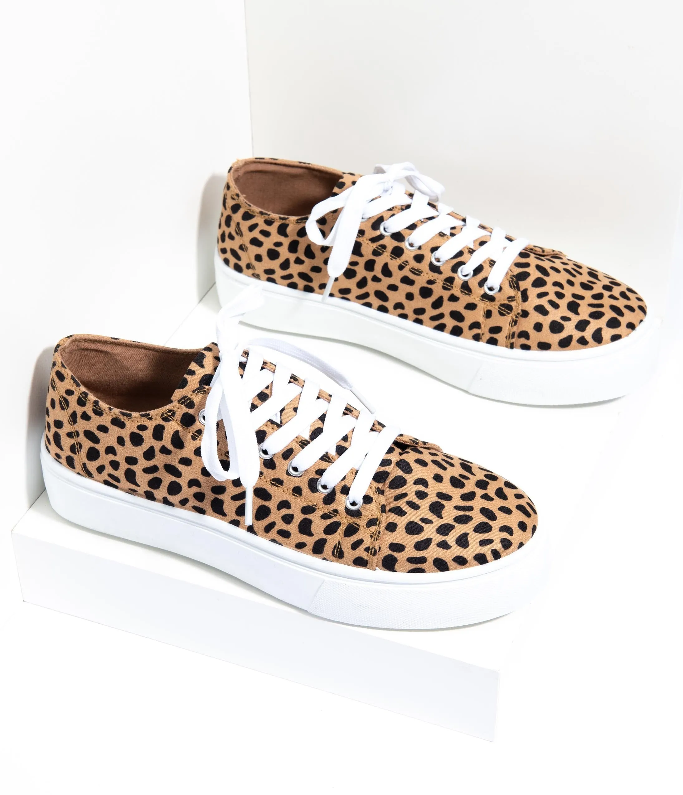 Cheetah Print Sneakers