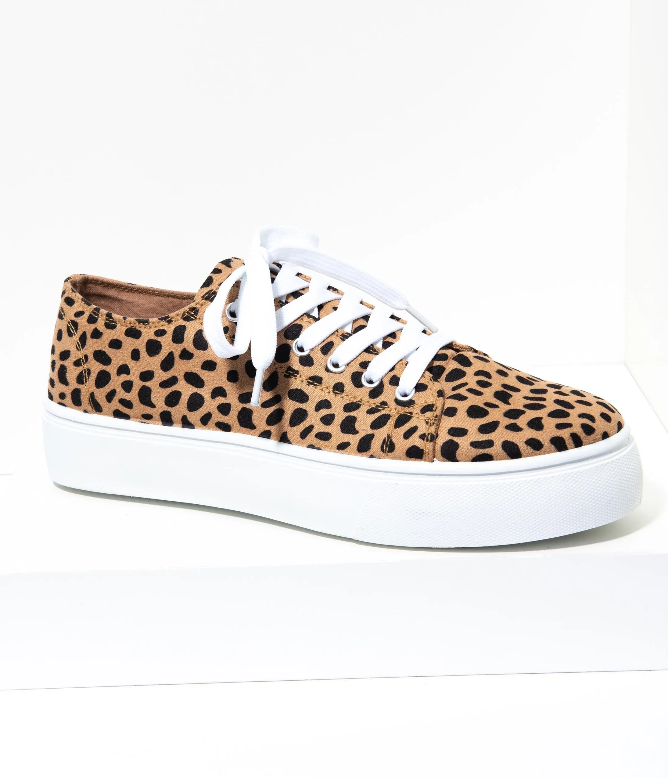 Cheetah Print Sneakers