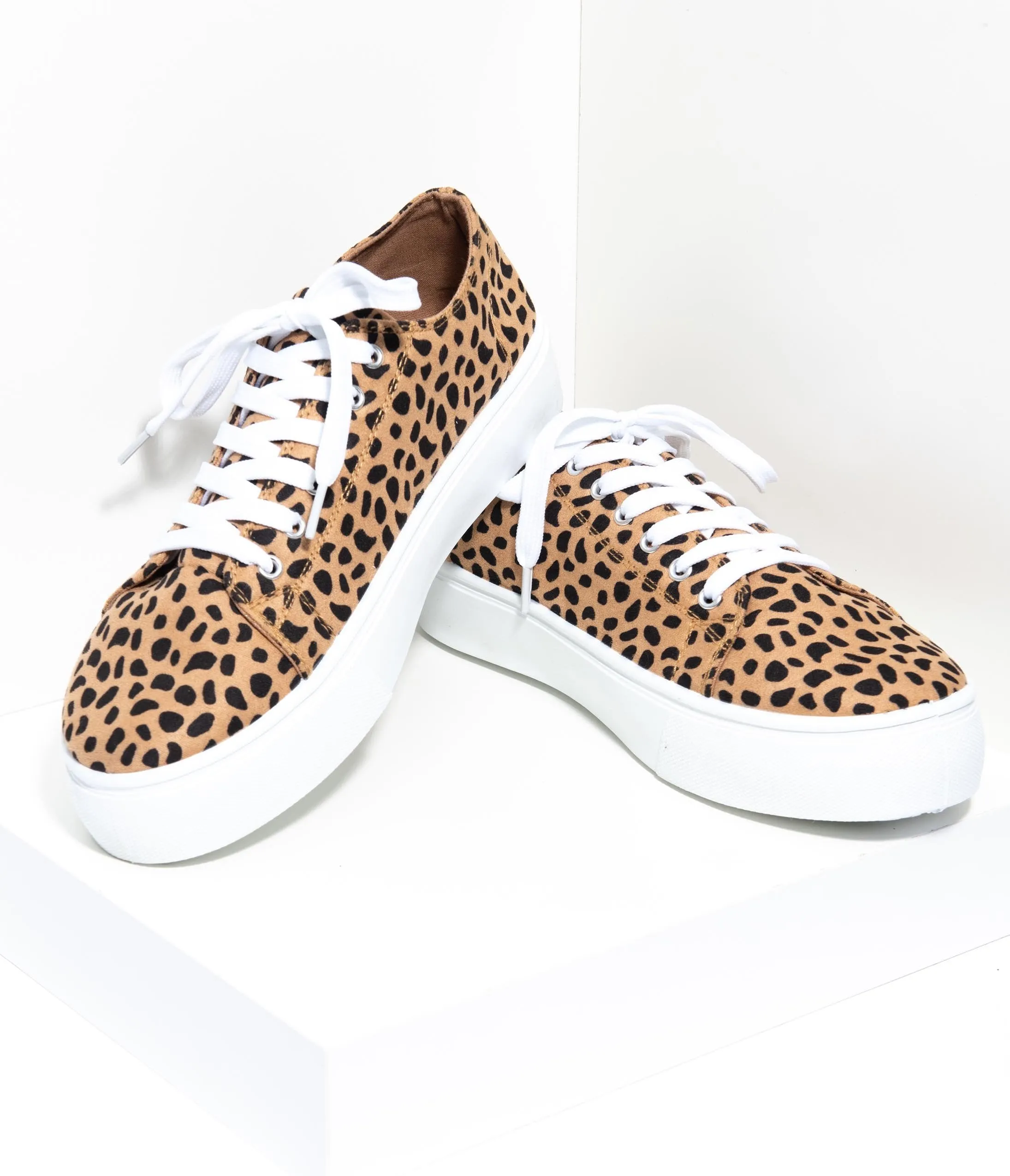 Cheetah Print Sneakers