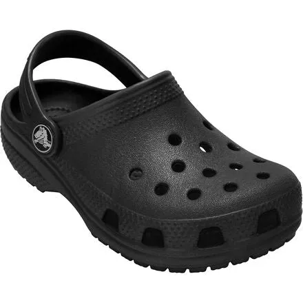 Classic clogs – children's Crocs, black