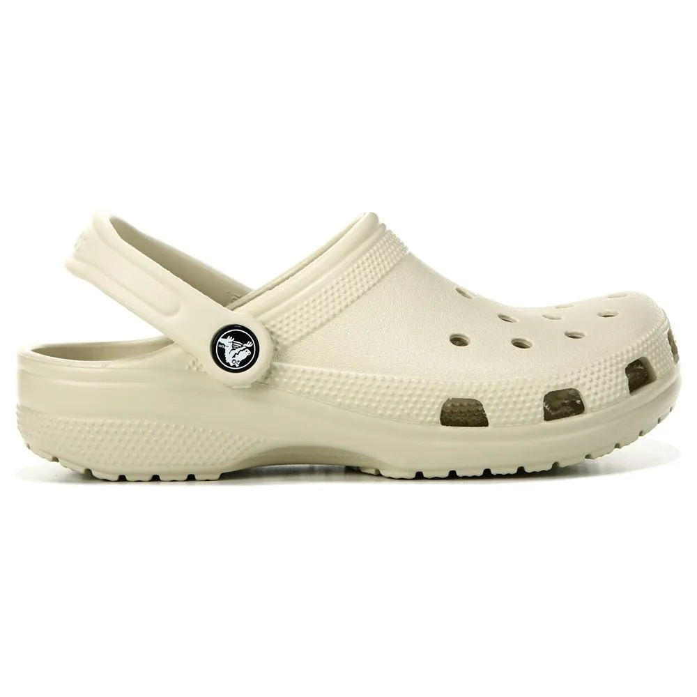 Classic Crocs clogs, bone color