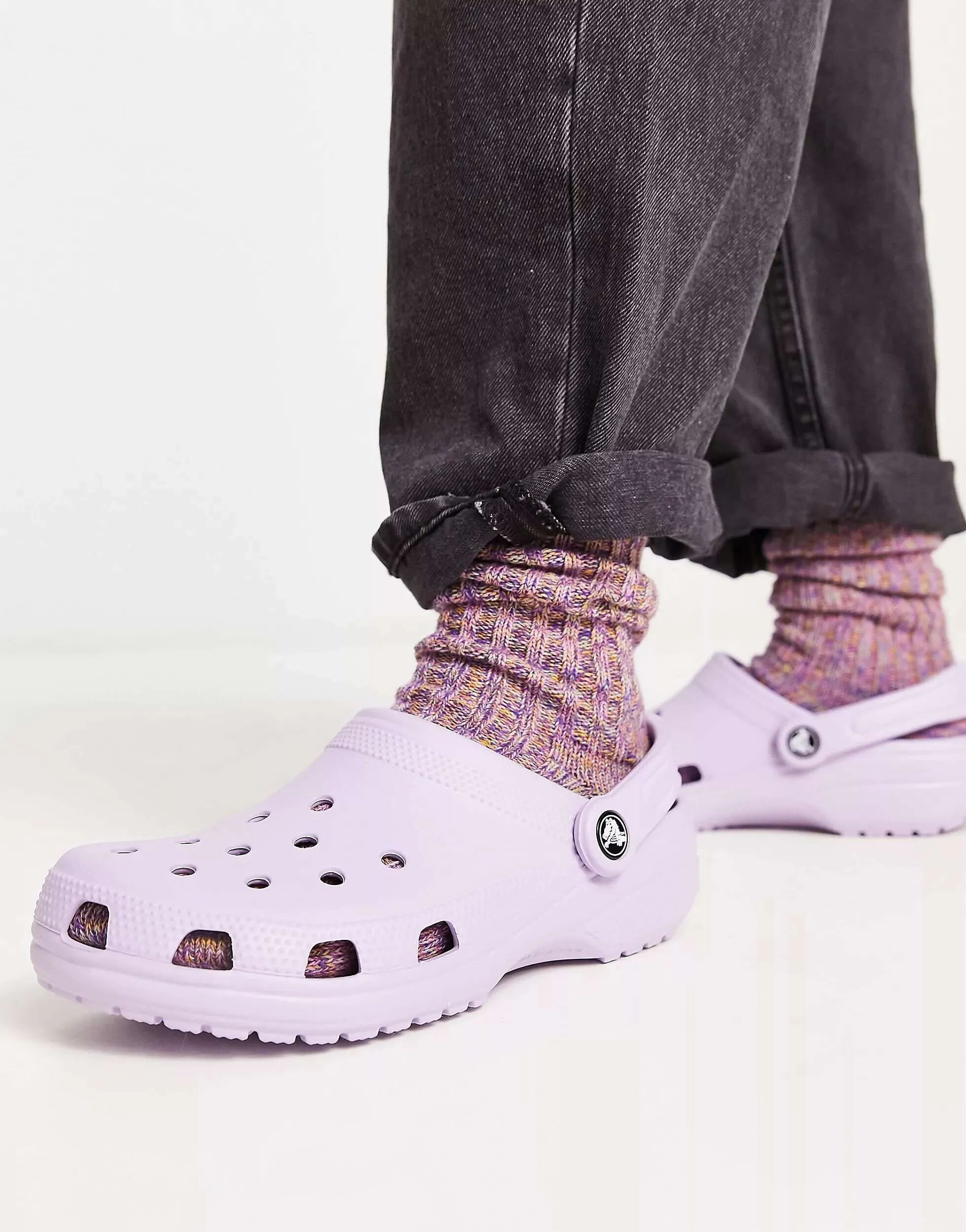 Classic Crocs clogs in lilac