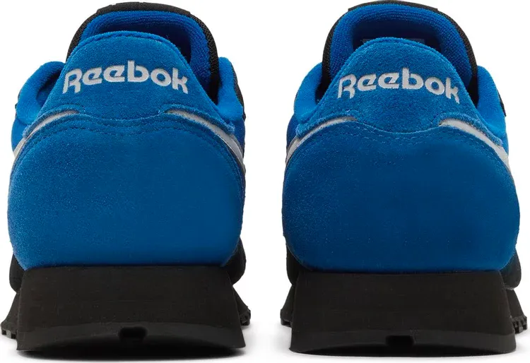 Classic leather 'black vector blue' Reebok sneakers, black