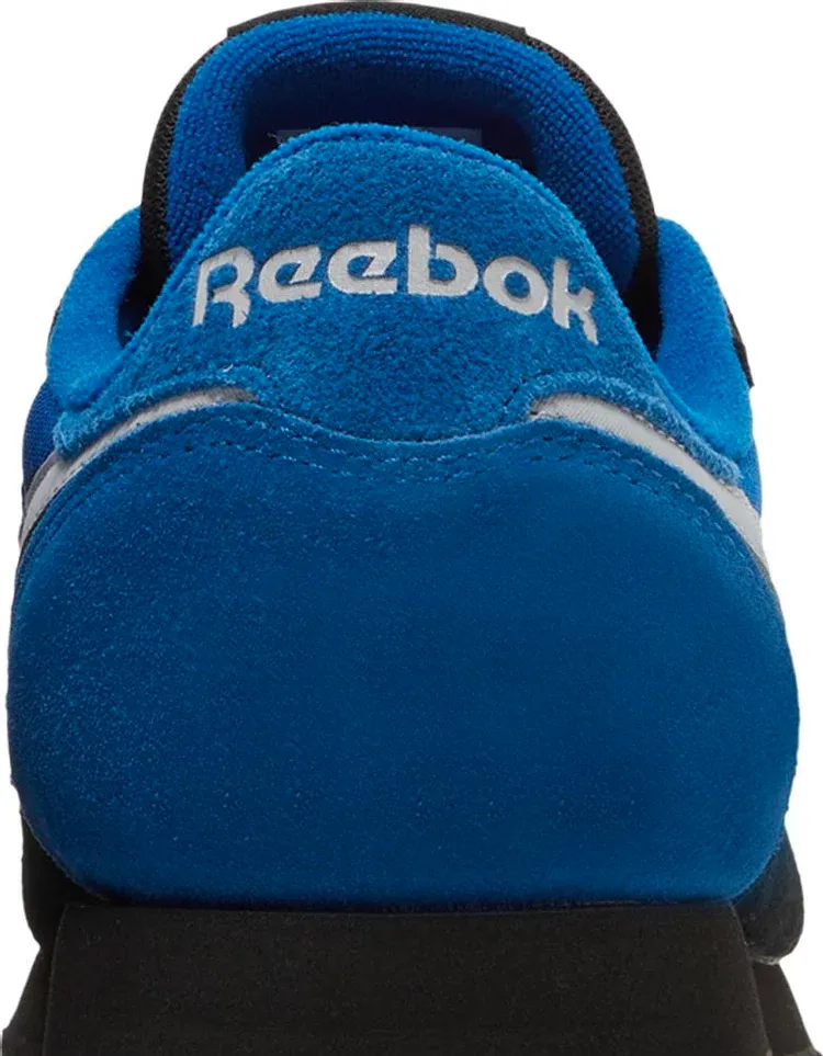 Classic leather 'black vector blue' Reebok sneakers, black