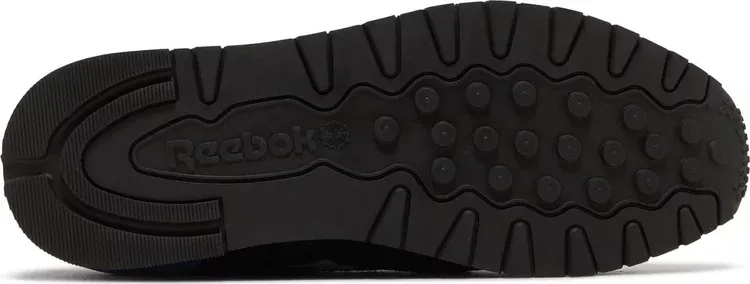 Classic leather 'black vector blue' Reebok sneakers, black