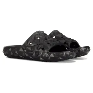 Crocs Classic Geometric Slides, Black