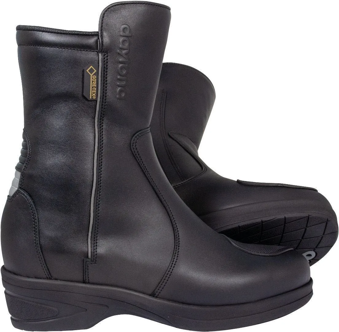 Daytona SL Pilot GTX Gore-Tex Waterproof Motorcycle Boots, Black