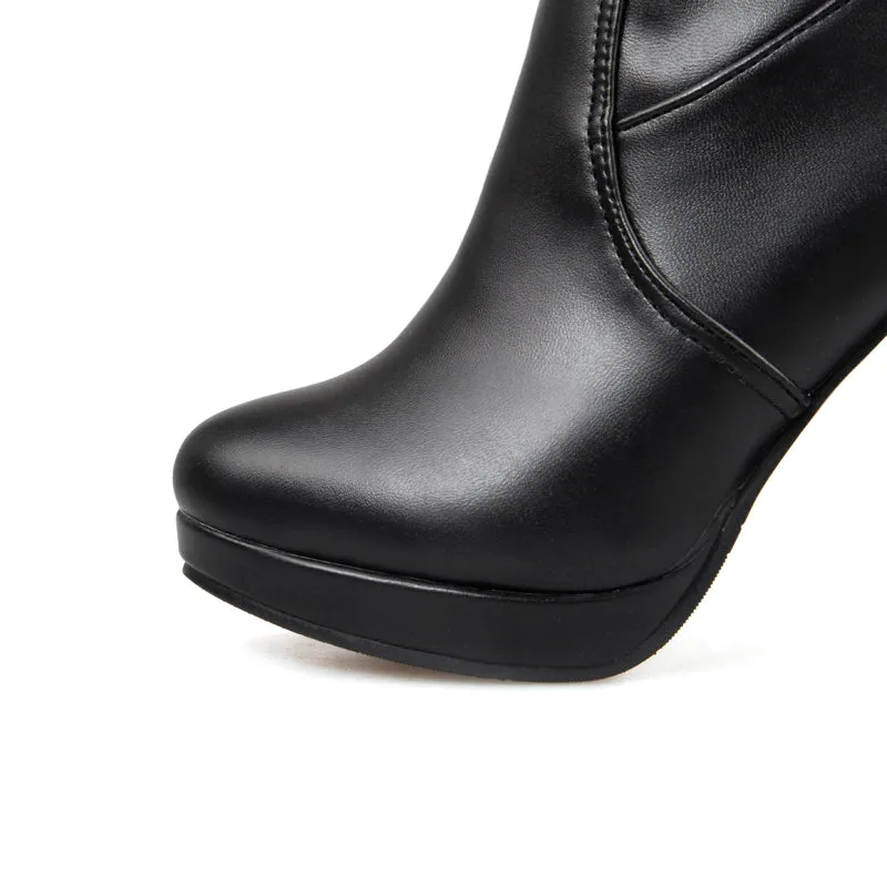 Fashion High Heels Boots Leisure