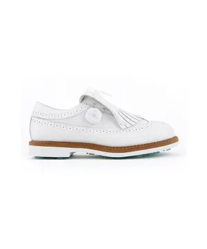 HENRY STUART Spinner Autolock Classic Golf Shoes - White