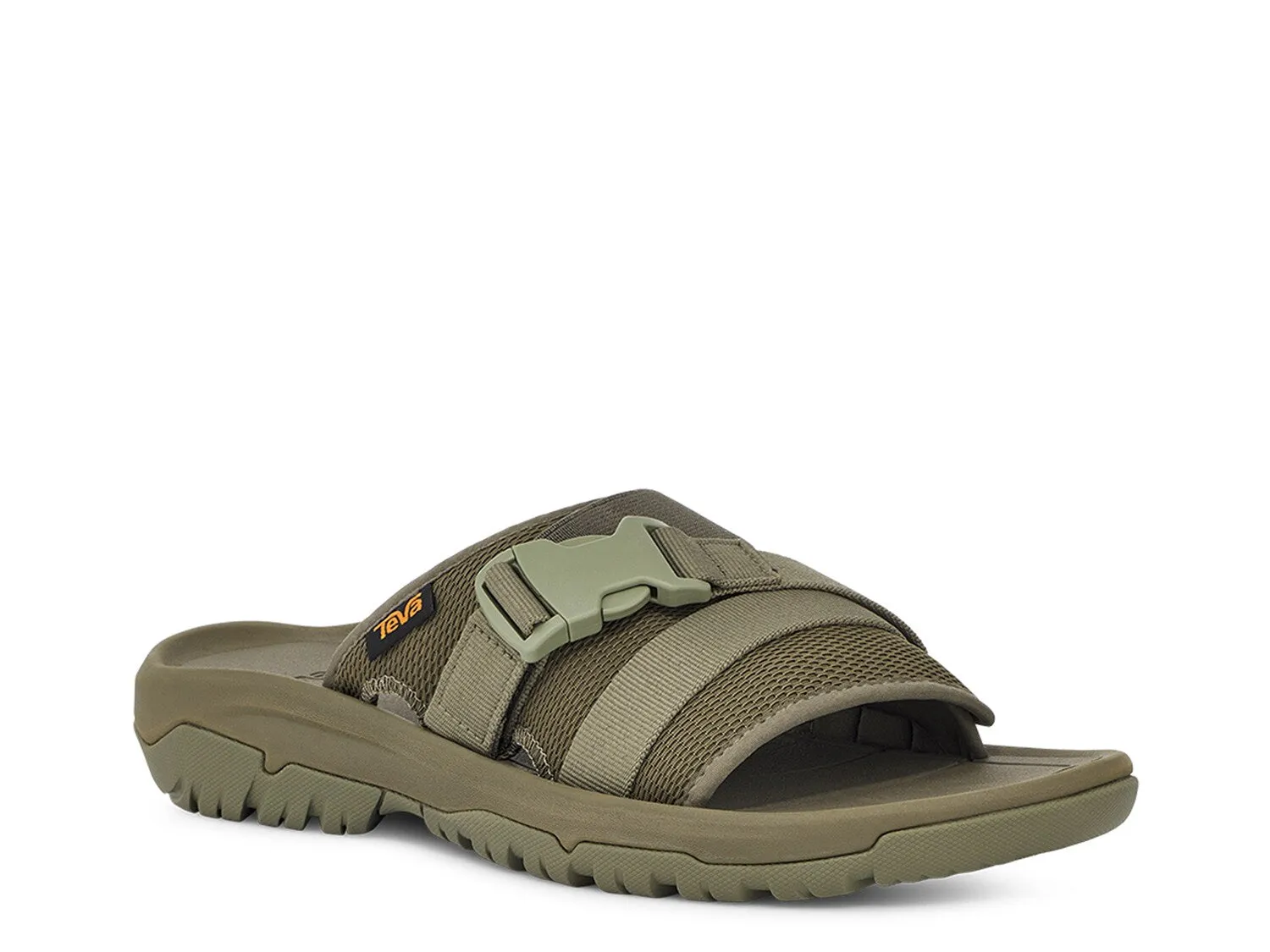 Hurricane Verge Teva Flip Flops, Olive Green