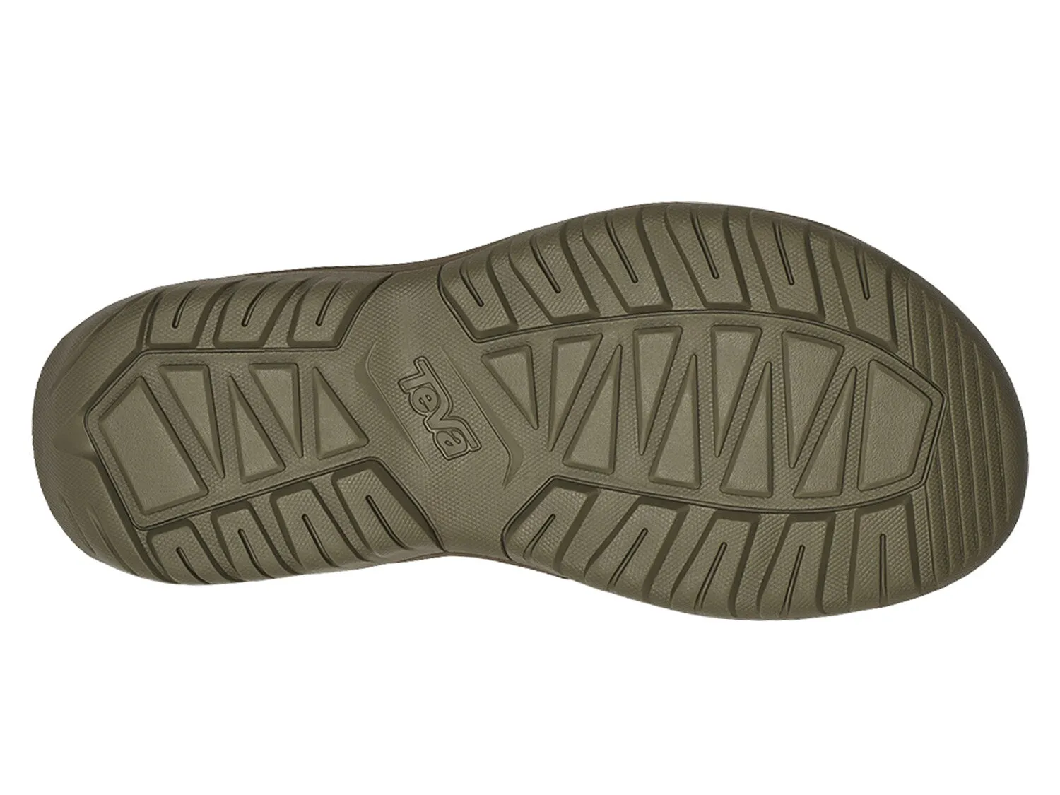 Hurricane Verge Teva Flip Flops, Olive Green