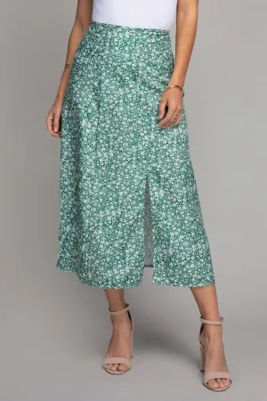 Madeline Floral Midi Skirt