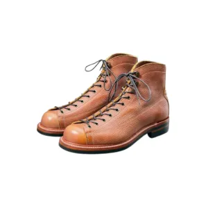 Men's Brown Lineman Boots R03