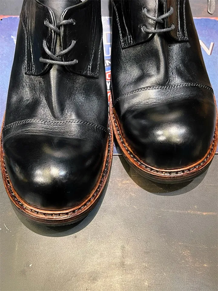 Men's Round Toe Leather Shoes