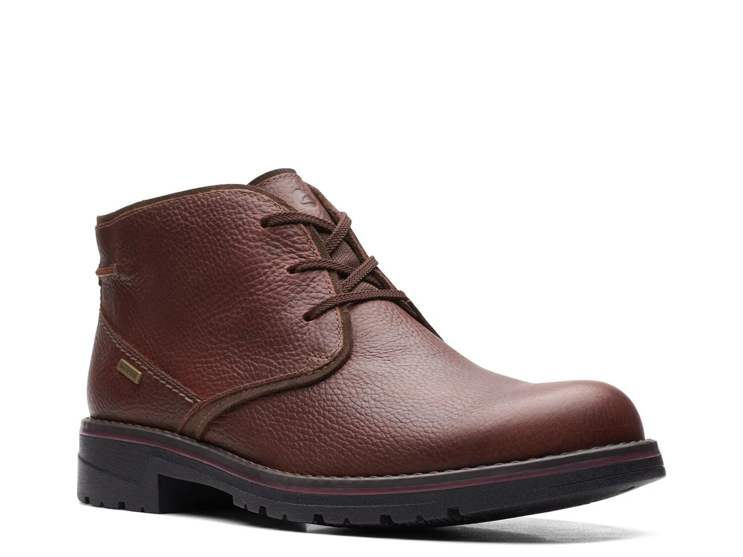 Morris Peak Chukka Clarks boots, dark brown