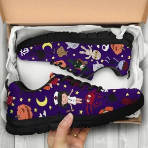 Nurse Sneaker, Nurse Halloween Pattern Sneaker Sneakers, Best Shoes For Nurses