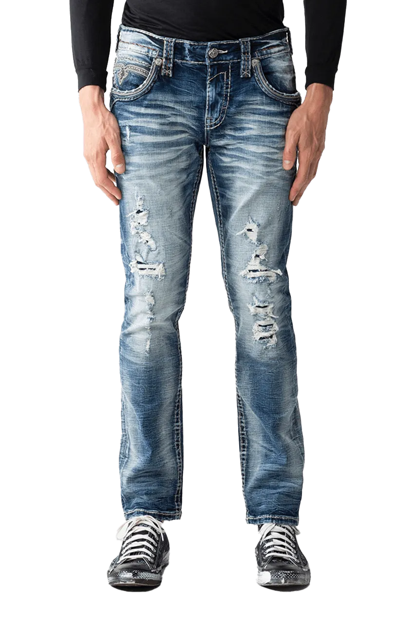 Rock Revival Men's Kinsly Straight Jeans