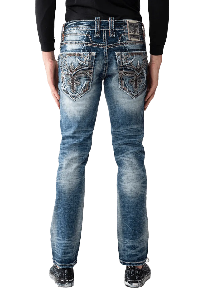 Rock Revival Men's Kinsly Straight Jeans