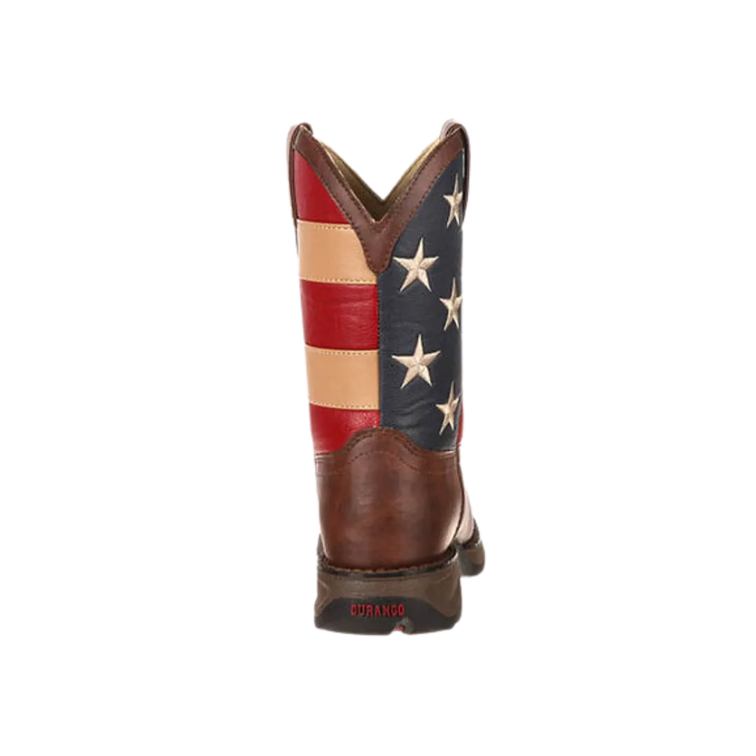 Rocky Lil' Durango Kid's Patriotic Flag Boot