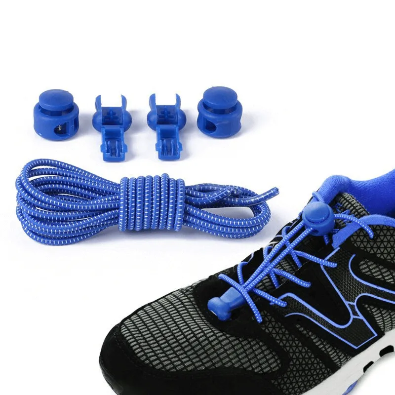 Stylish Elastic Laces for Sports Shoes without Ties with Spring Buckles - SF1127