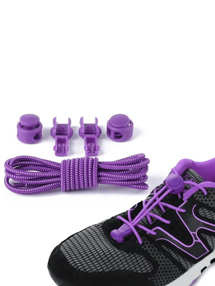 Stylish Elastic Laces for Sports Shoes without Ties with Spring Buckles - SF1127