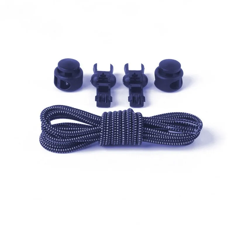 Stylish Elastic Laces for Sports Shoes without Ties with Spring Buckles - SF1127