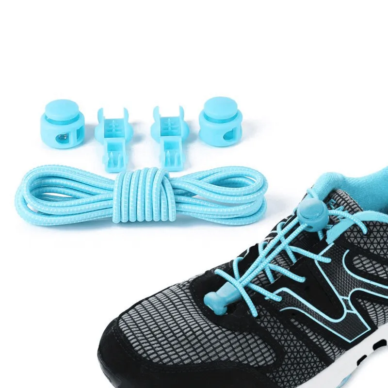 Stylish Elastic Laces for Sports Shoes without Ties with Spring Buckles - SF1127