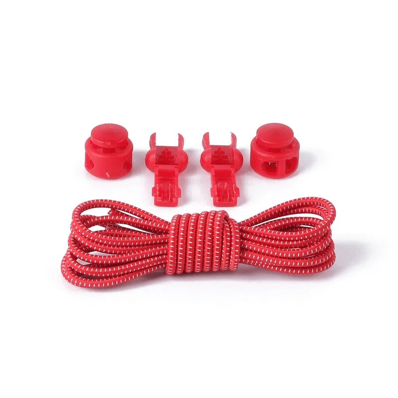 Stylish Elastic Laces for Sports Shoes without Ties with Spring Buckles - SF1127