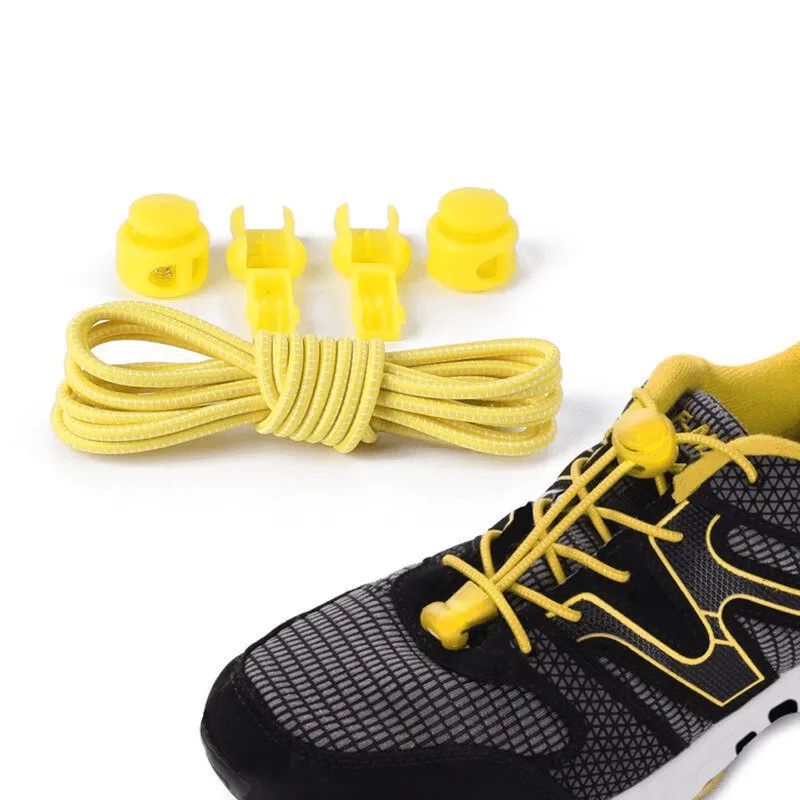 Stylish Elastic Laces for Sports Shoes without Ties with Spring Buckles - SF1127