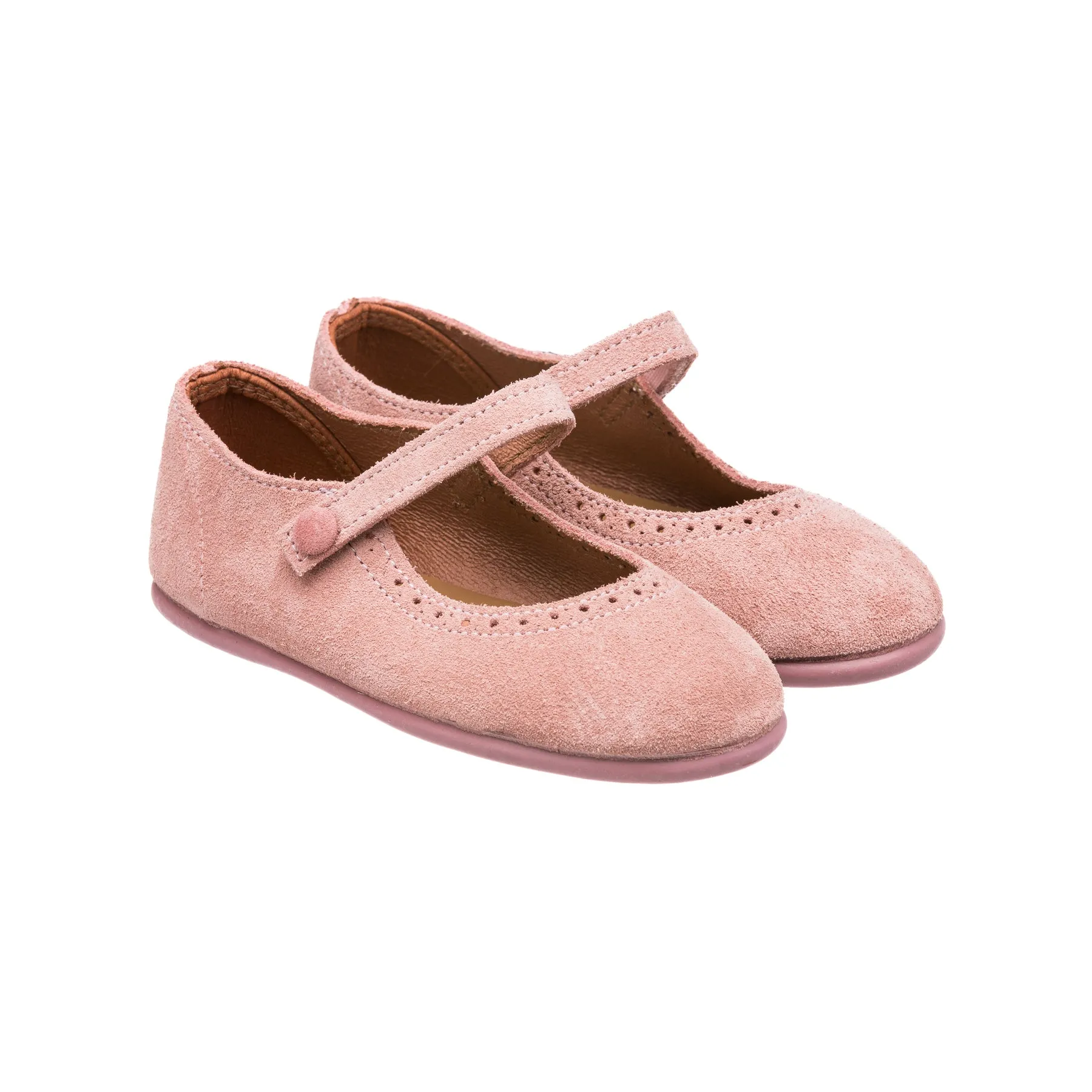 Suede Mary Jane Rose